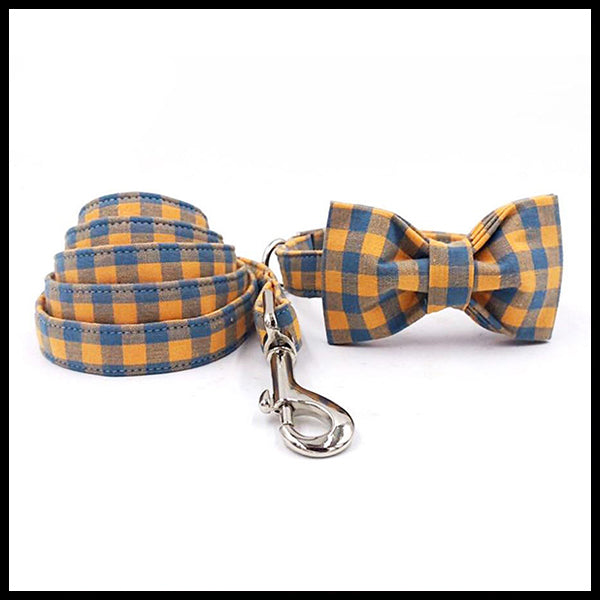Check Me Out Collar, Bow Tie & Lead Set