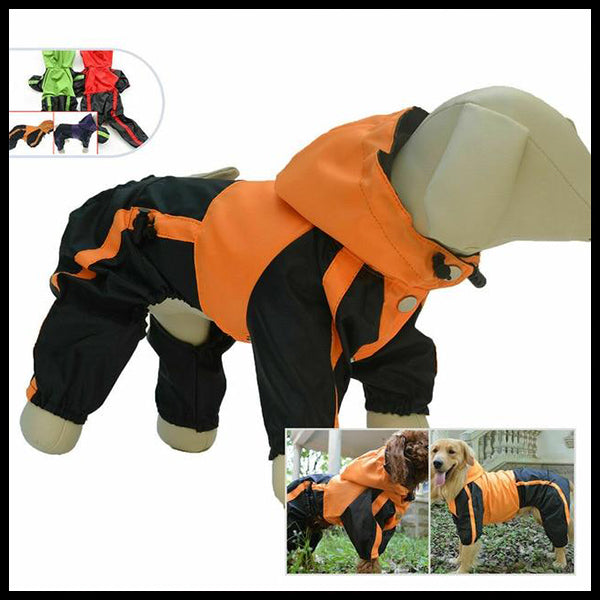 All Sizes Dog Raincoat Romper