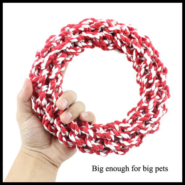 Big Rope & Ruff Ring Dog Toy
