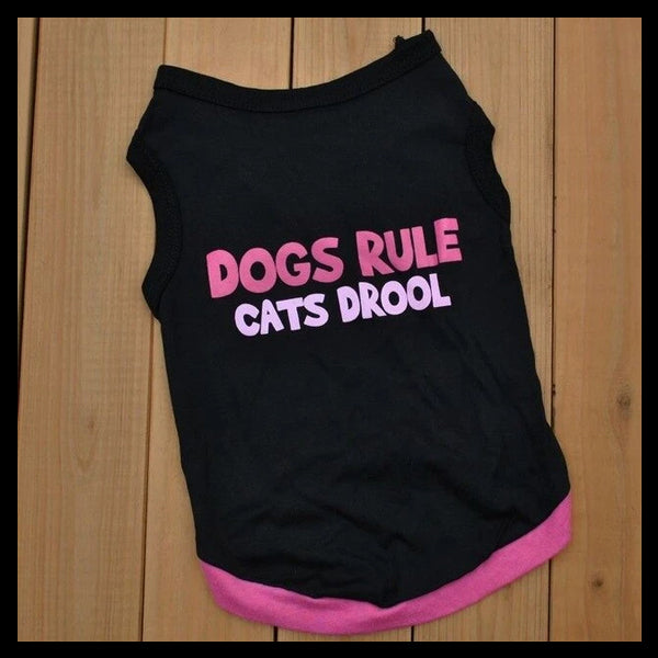 Dogs Rule Dog Shirt