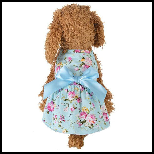 Floral Summer Dog Dress